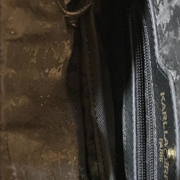 Karl Lagerfeld Brown and Black Crossbody Bag - Picture 6 of 8